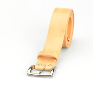 Gürtel Black Buckle Tan