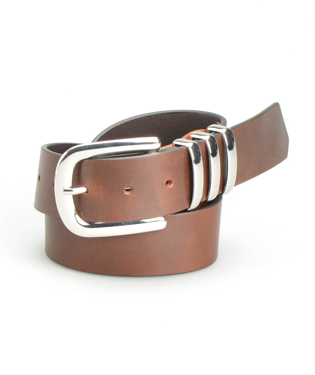 Gürtel Dreiklang Braun – Bild 3