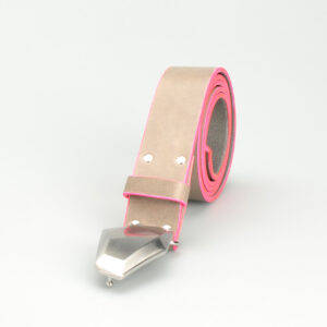 Gürtel Stone Grau Pink